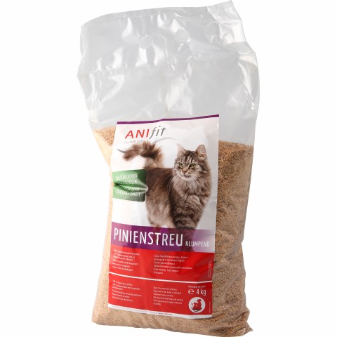 Cat Accessories Pine Litter (Pinienstreu) 4 kg 1 Piece -1- Anifit